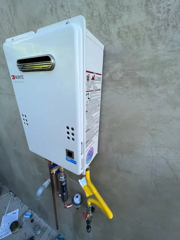 Tankless water heater installation for Long Ridge homes